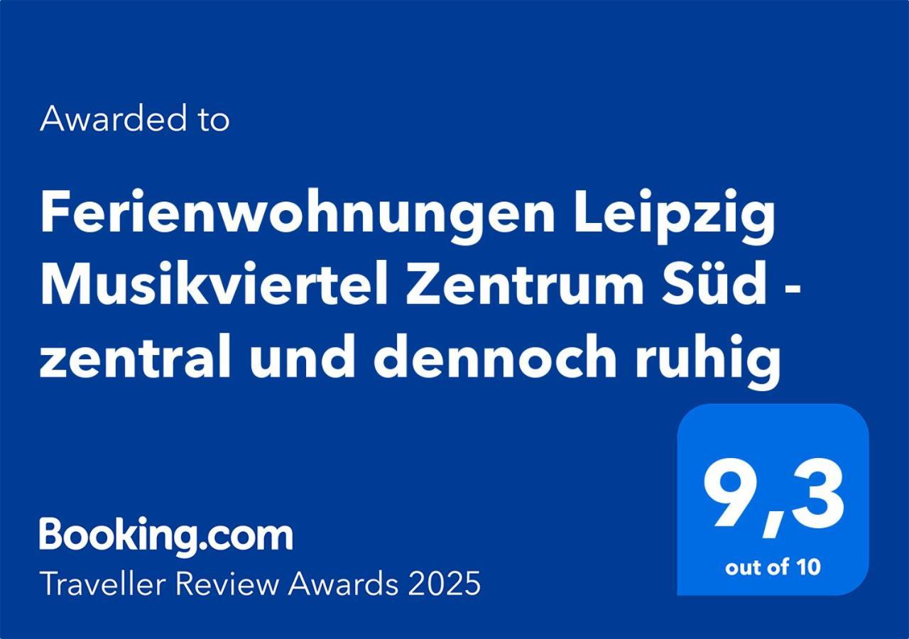 Ferienwohnungen Leipzig Musikviertel Zentrum Sued - Zentral Und Dennoch Ruhig エクステリア 写真